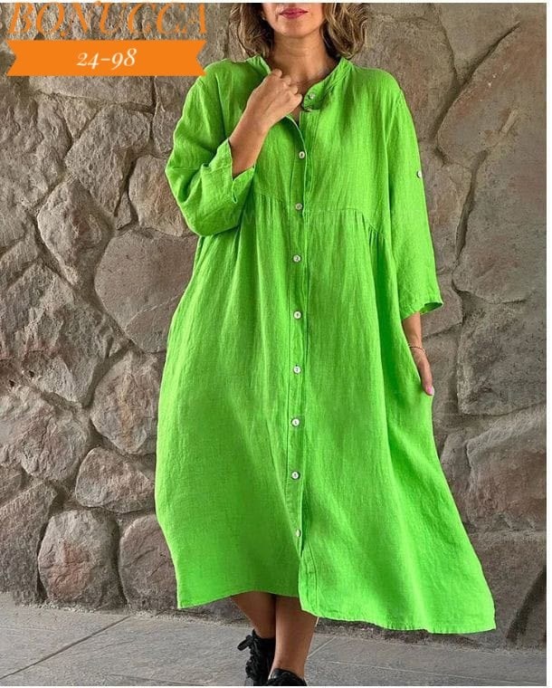 льняное платье рубашка,повседневные платья,платье женская,длинное платье рубашка,свободное платье рубашка