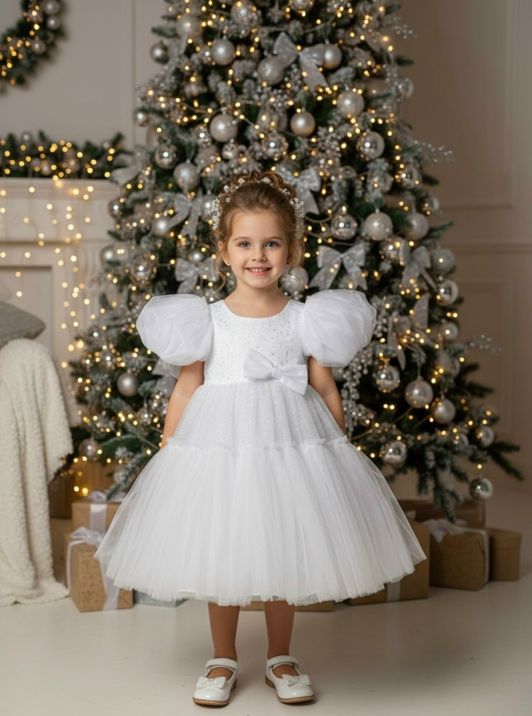 платье для девочки нарядное,голубое новогоднее платье для девочки,детское пышное платье снежинки голубое,платье на девочку,платье на новый год детское