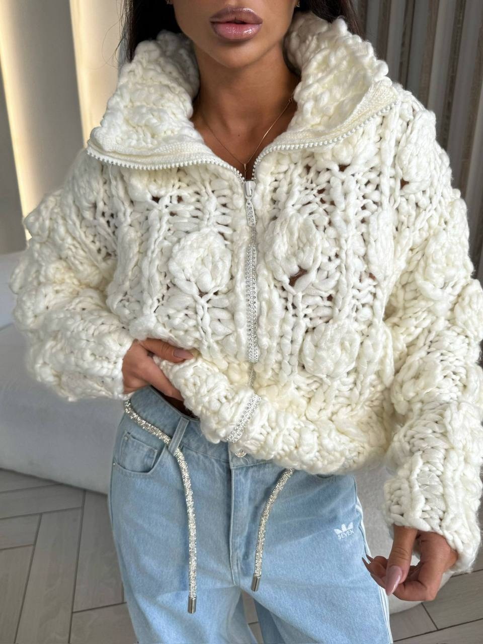 вязаные свитера,свитер объемный,модные свитера,вязаные вещи,свитер женский вязаный