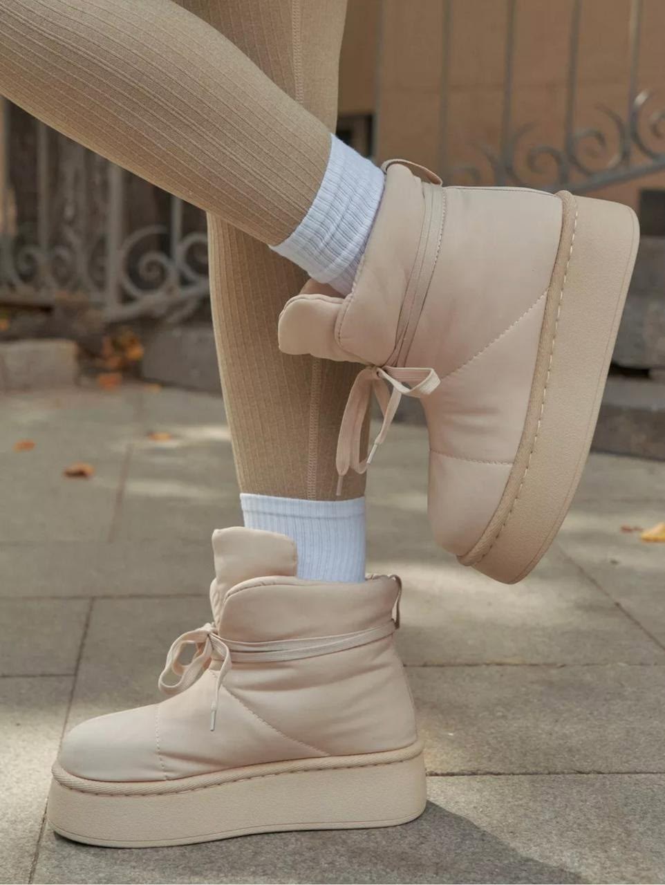 дутики зимние на платформе,дутики-угги зимние на платформе king boots,дутики женские,полусапоги женские зимние kb904bg king boots,