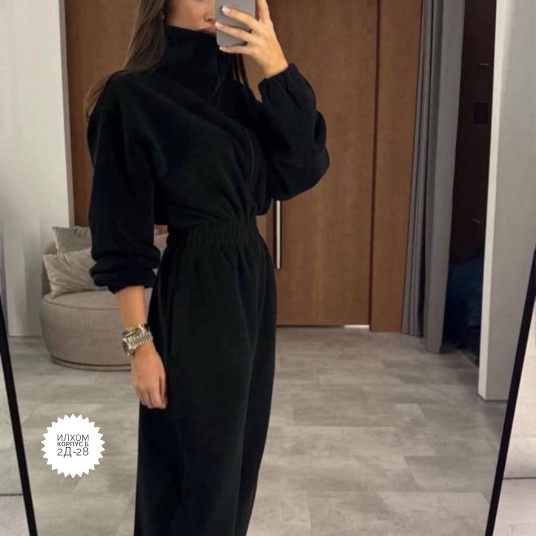 комбинезон на флисе,спортивный костюм,костюм трикотажный,костюм на флисе,женский костюм