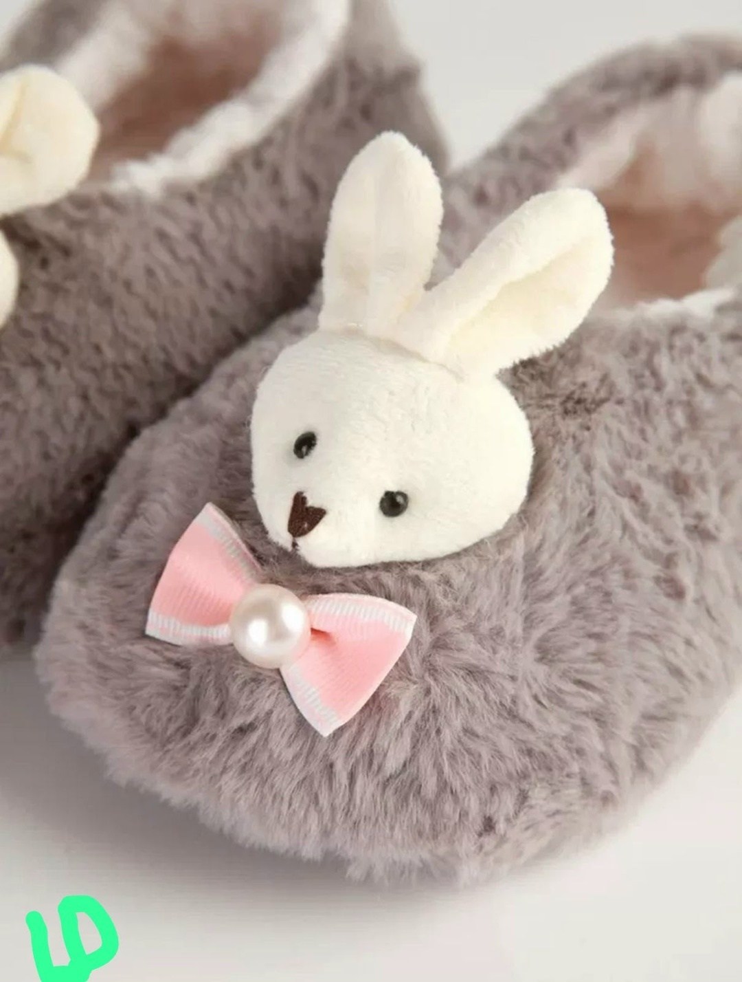 плюшевые домашние тапочки,тапочки с кроликом,плюшевые тапочки,домашние тапочки пушистые,милые тапочки