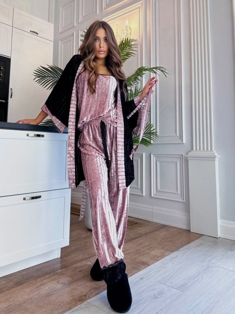 пижама тройка женская велюр,пижама комплект,пижама велюровая женская,пижамы велюровые,пижама велюр