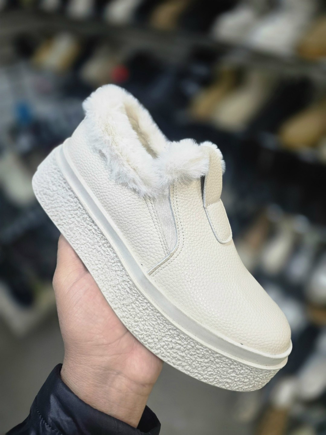 ,женская ,зимняя  женская,слипоны с мехом,угги короткие зимние ботинки на платформе lita felichi