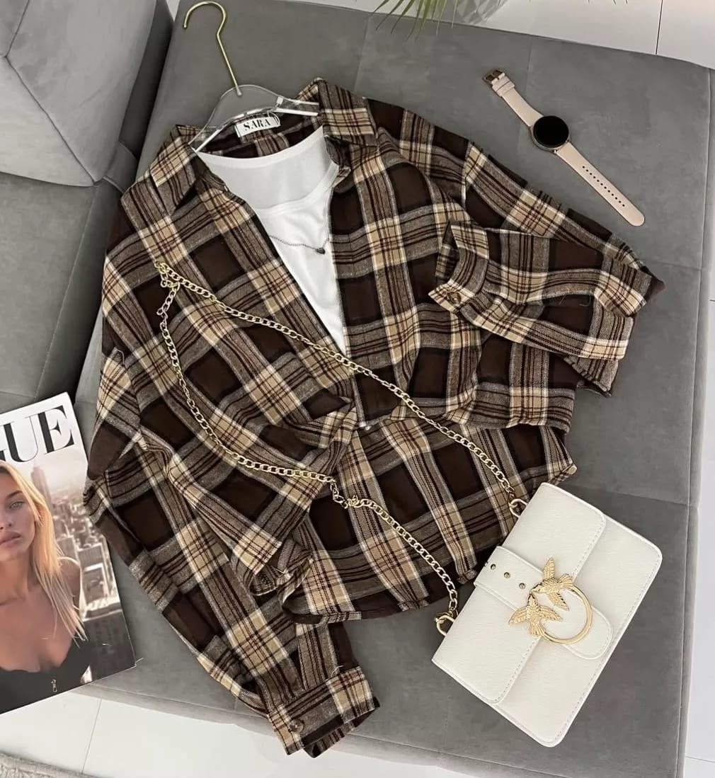 костюм юбка с рубашкой,рубашка в клетку с майкой beststyle,костюм в клетку,костюм женский с юбкой и рубашкой,костюм юбка с рубашкой в клетку