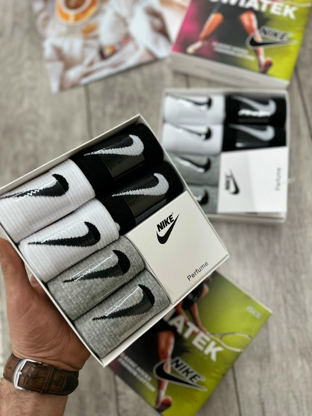 носки nike premium качество,носки nike мужские,носки nike высокие,комплект носков nike,носки набор