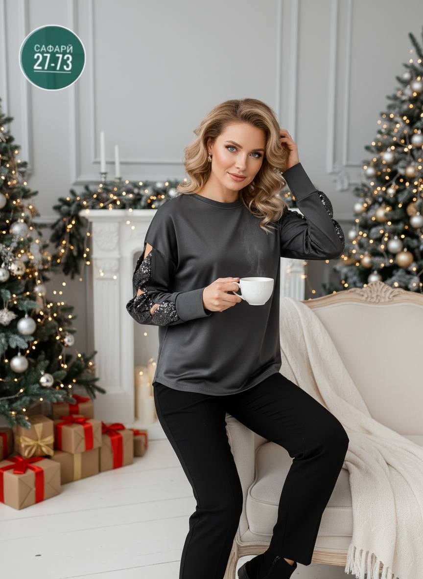 свитшот женская,свитшот из трикотажа,трикотажный свитшот,повседневный свитшот,трикотажная кофта