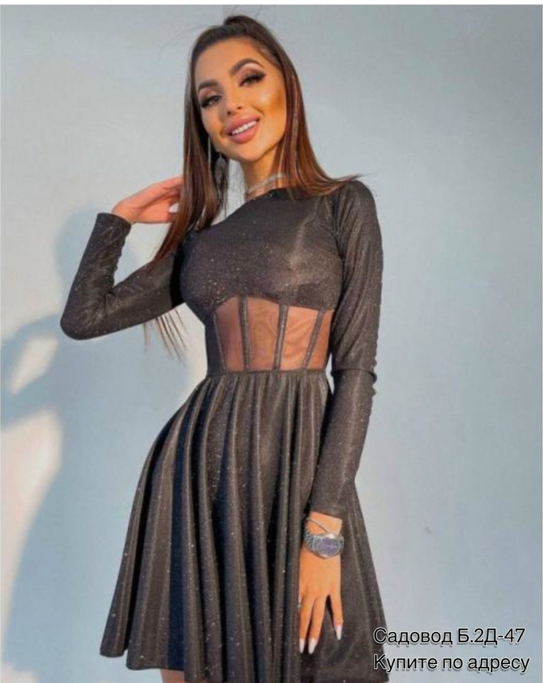 блестящее платье с корсетной вставкой,платье женское вечернее с люрексом блестящее,женское платье,платье