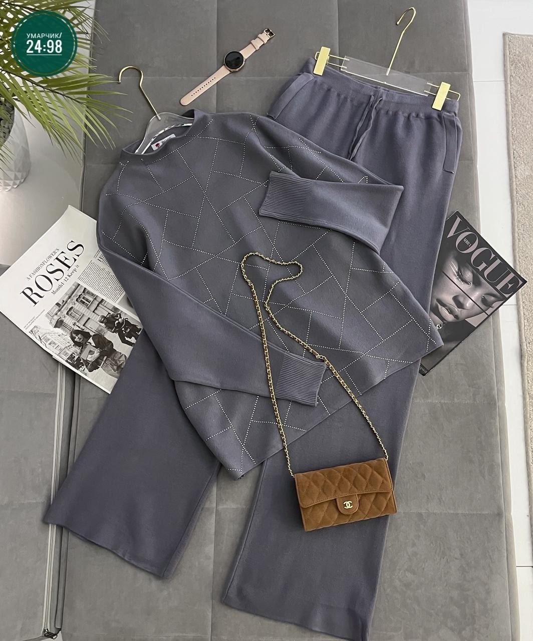 брючный костюм,костюм с брюками,костюм кашемир,женский костюм,костюм женский с брюками палаццо