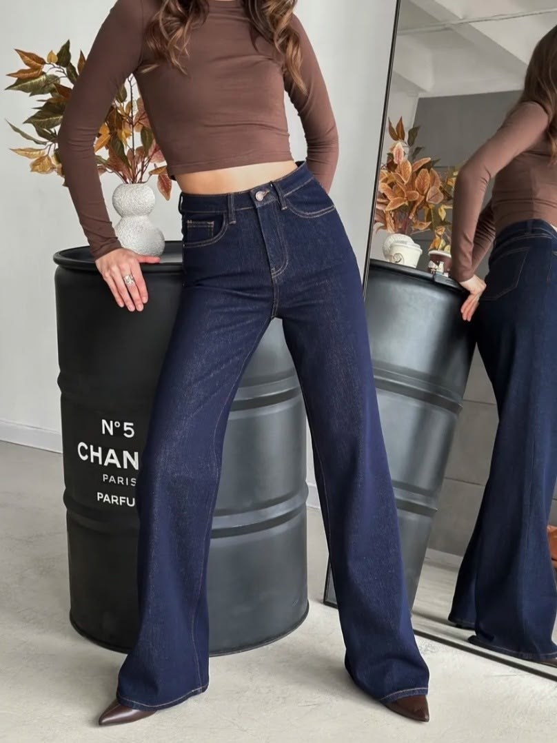 джинсы широкие прямые трубы с высокой посадкой sophi shop,женские джинсы,джинсы широкие,джинсы трубы,джинсы клеш