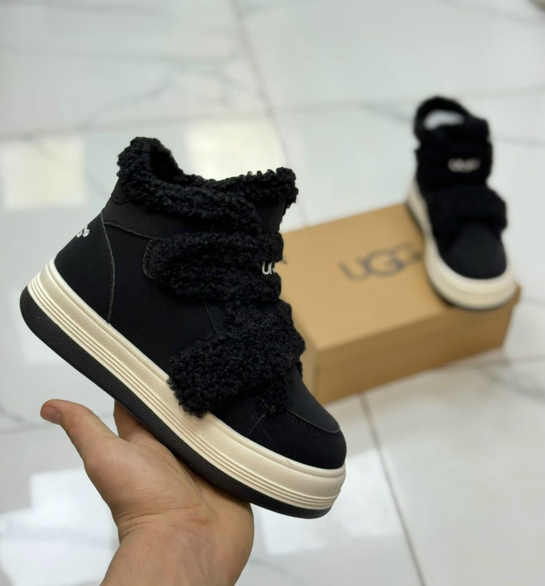 ,кроссовки ugg,кроссовки угги,меховые кроссовки,кеды женские зимние