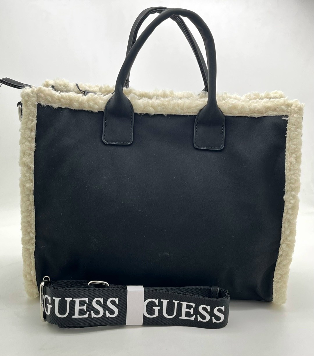 сумка guess 34-26 замшевая brend ru,сумка женская guess,сумка guess,сумка-тоут guess silvana compartment светло-коричневая,guess сумка тоут