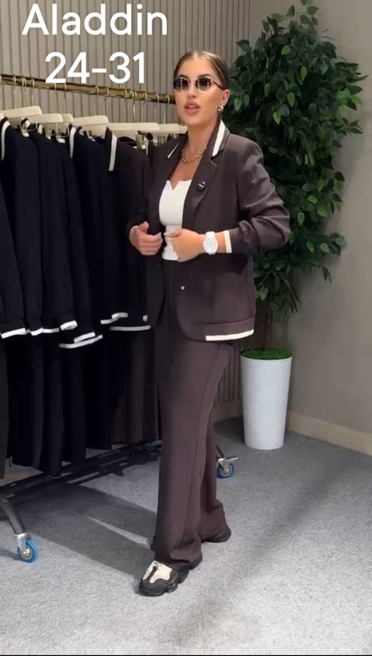 классический женский костюм двойка с брюками палаццо,костюм брючный классический inash,костюмы брючные,женский брючный костюм двойка классический,костюм лен женский брючный