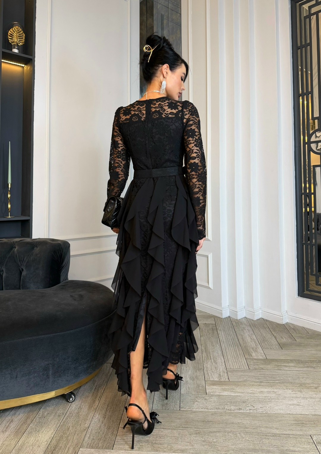 кружевное вечернее платье,платье кружевное,платья роскошные,вечернее платье,фасон платья