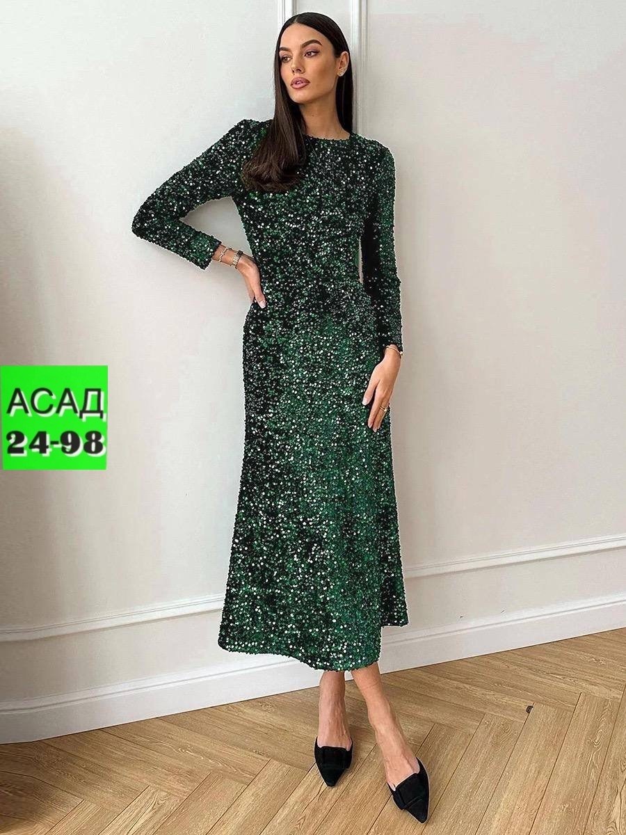 платье-миди с длинным рукавом из бархата с пайетками,платье-миди с длинным рукавом из бархата с пайетками арт.00003177,бордовое платье с пайетками,красное платье с пайетками,платье-миди с длинным рука