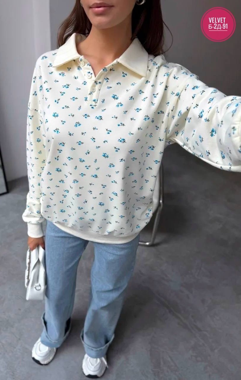 женская кофта,свитшот женская,удлиненный свитер оверсайз в цветочек evona,толстовка женская кофта,кофта худи