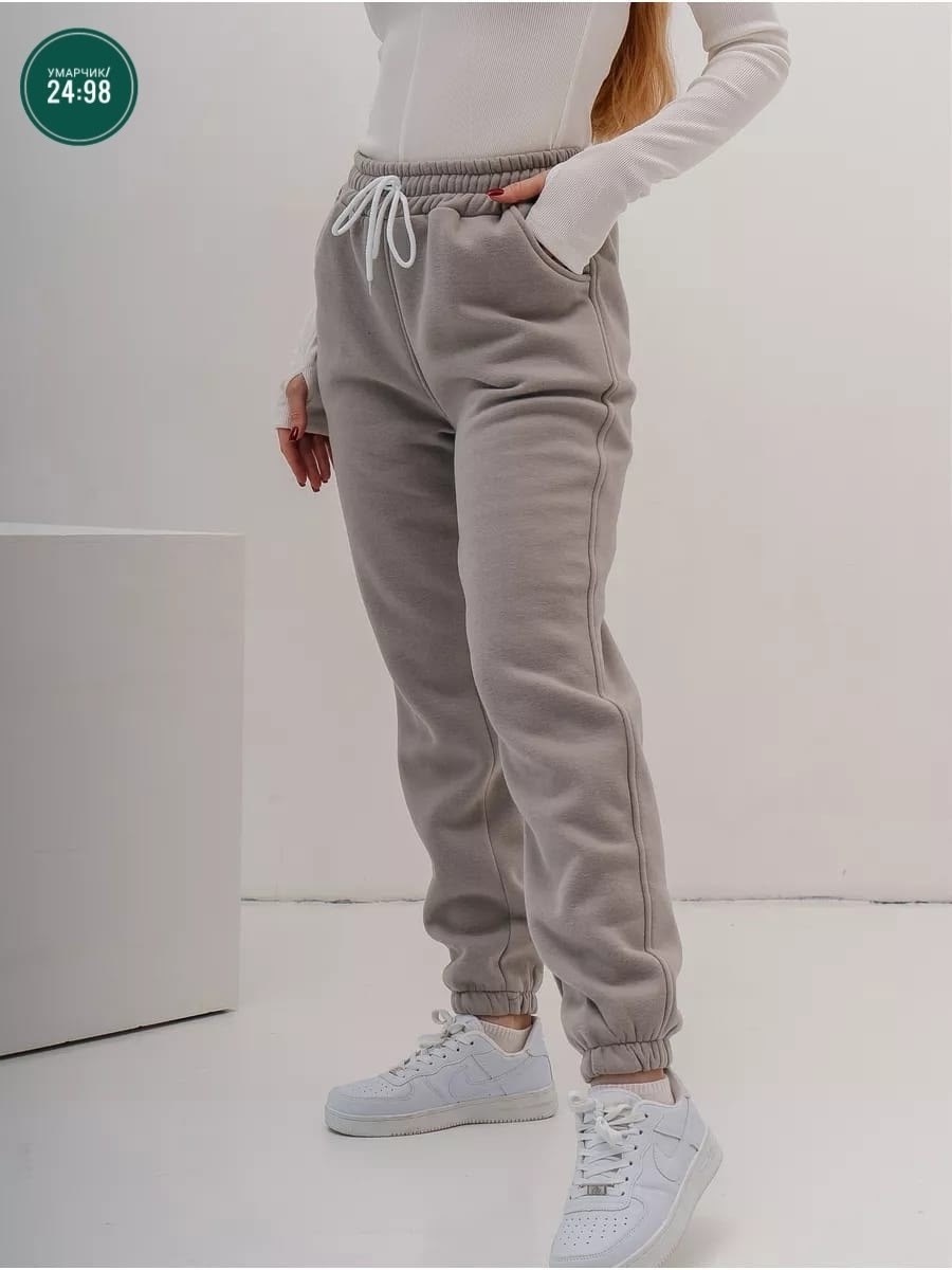 джоггеры женские,брюки джоггеры,темно серые спортивные штаны женские,спортивные штаны женские,джоггеры с начесом
