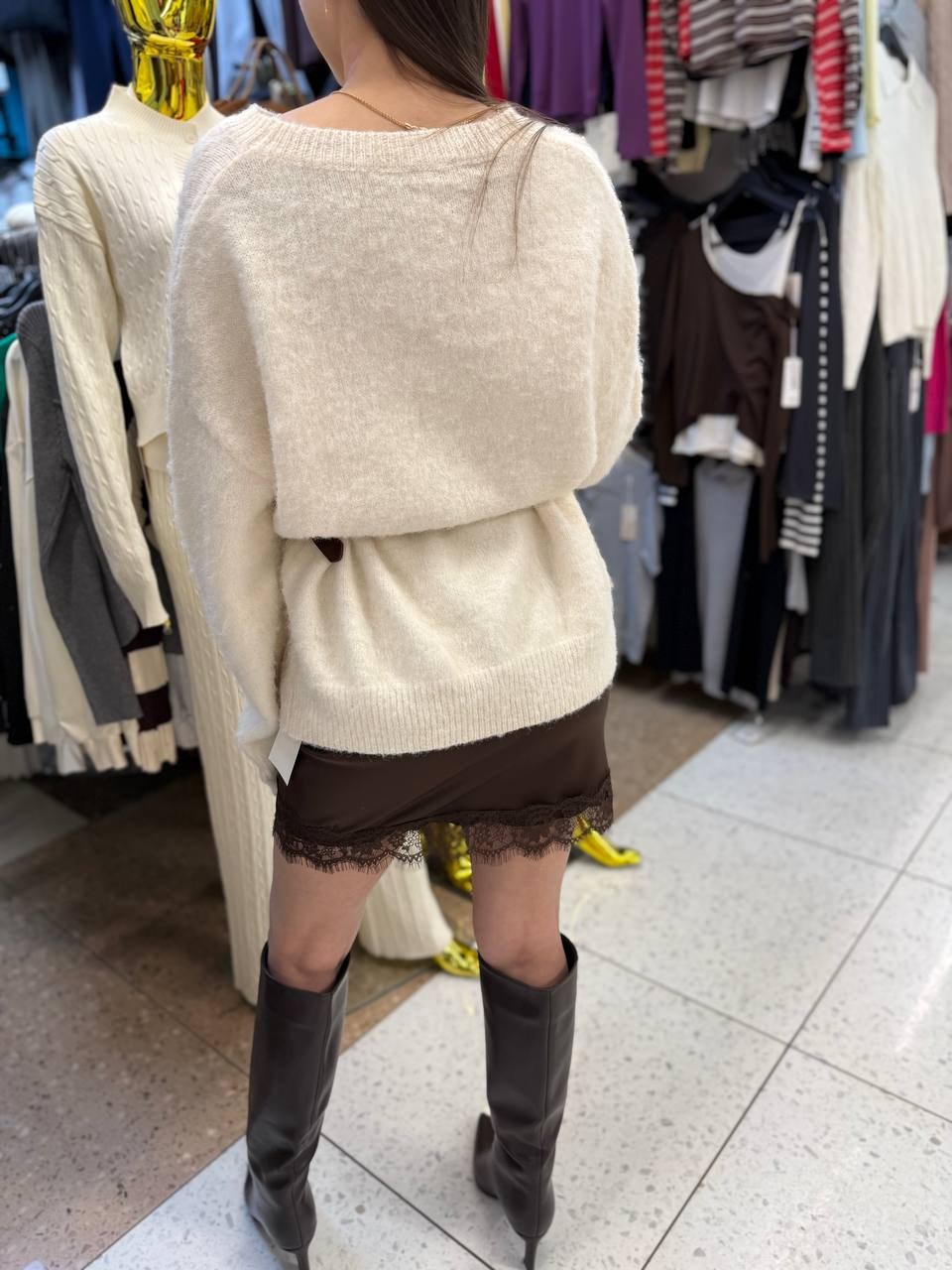 джемпер оверсайз свитер теплый,джемпер оверсайз свитер теплый удлиненный,свитер оверсайз,джемпер оверсайз свитер теплый типа шоурум цвет бежевый,женский свитер