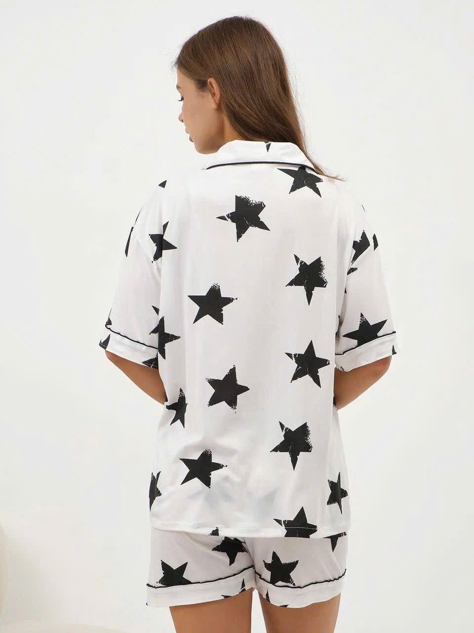 женская пижама,пижама с шортами и рубашкой,пижама женская рубашка,пижама с шортами,комплект пижама