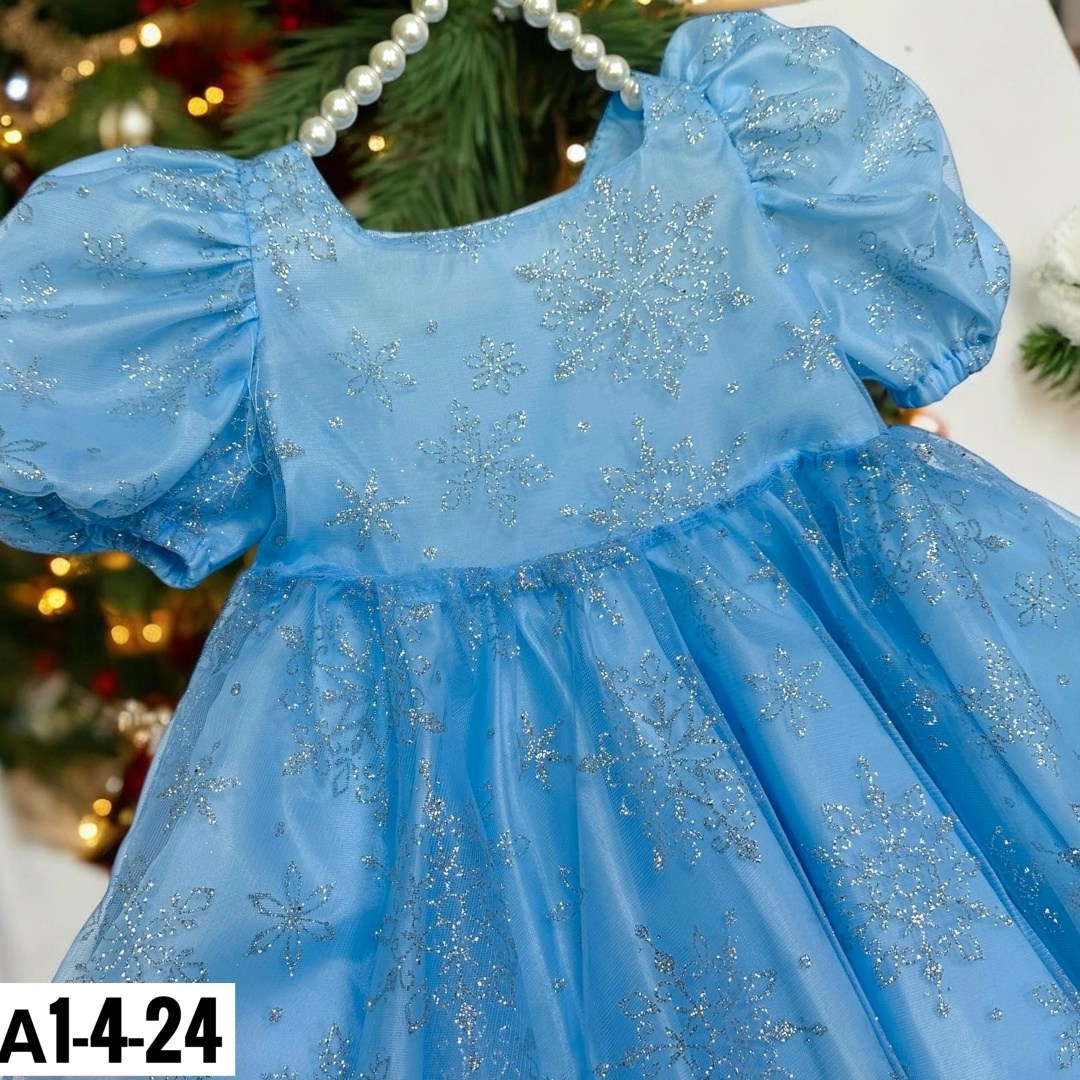платье для девочки,детское платье,платье новогоднее,платье "снежинка" для девочки,платье детская