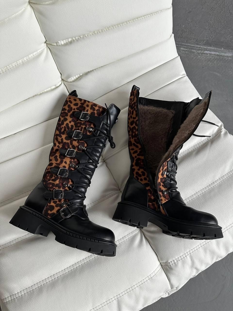 ,ботинки guess riplee леопард,сапоги модные,зимние сапоги на платформе,сапоги зимние женские