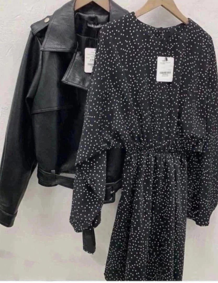 платье женское,платье черное в горошек,платье стильное,платье,платье широкое