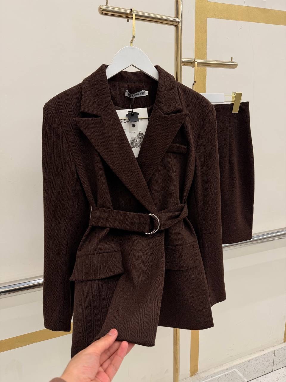 пальто сен лоран,пальто женское серое,серое пальто,элегантные пальто,костюм с юбкой