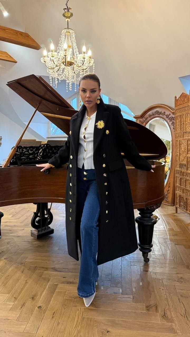 пальто модное,женское двубортное длинное шерстяное пальто,пальто в стиле милитари,пальто милитари женское,двубортное пальто