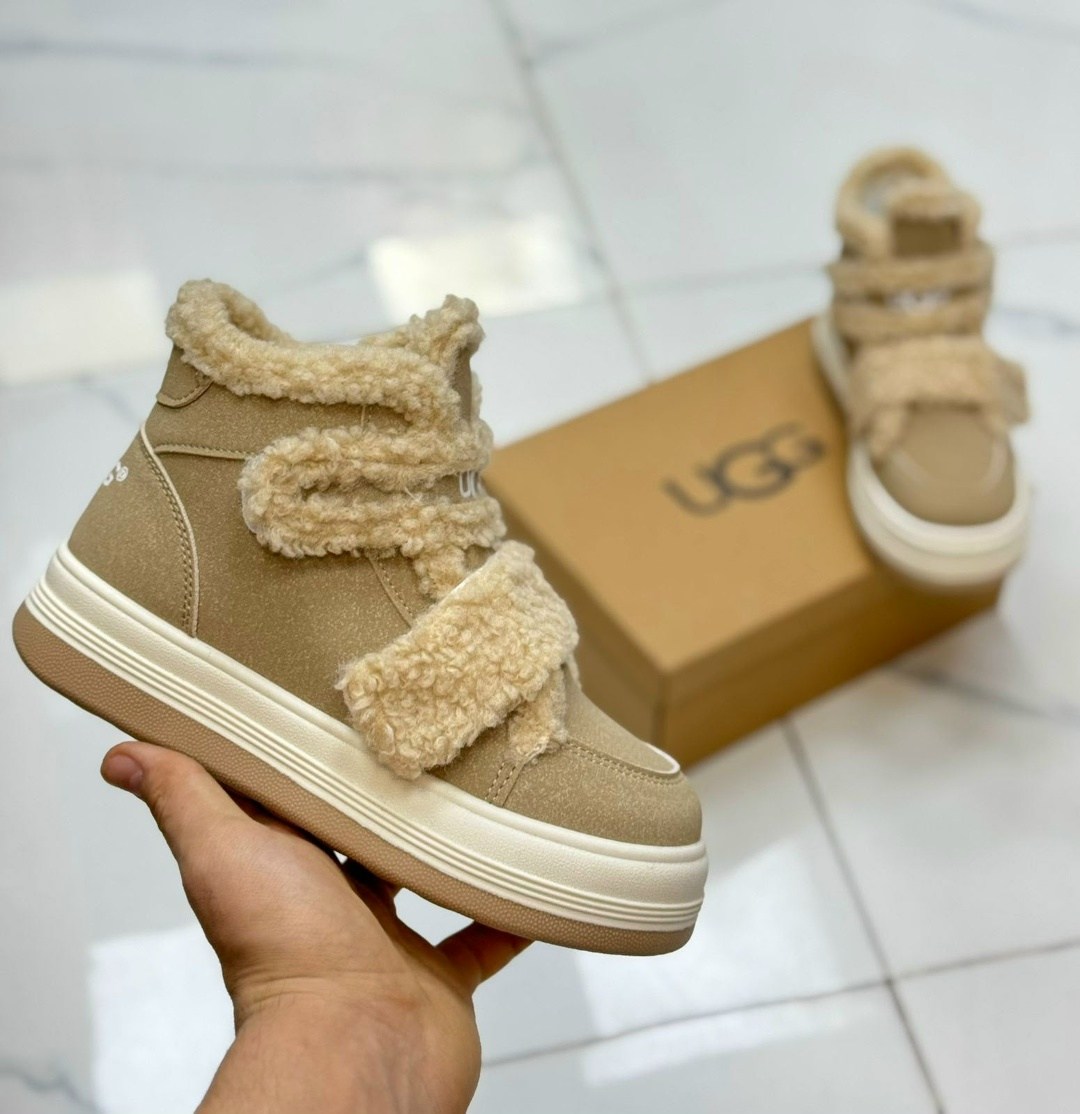 ,кроссовки ugg,кроссовки угги,меховые кроссовки,кеды женские зимние