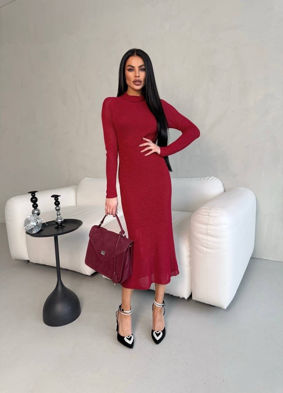 стильное платье,платье длинное,платье вязаное трикотажное лапша для офиса glamoda,платье вязаное теплое,платье шерстяное