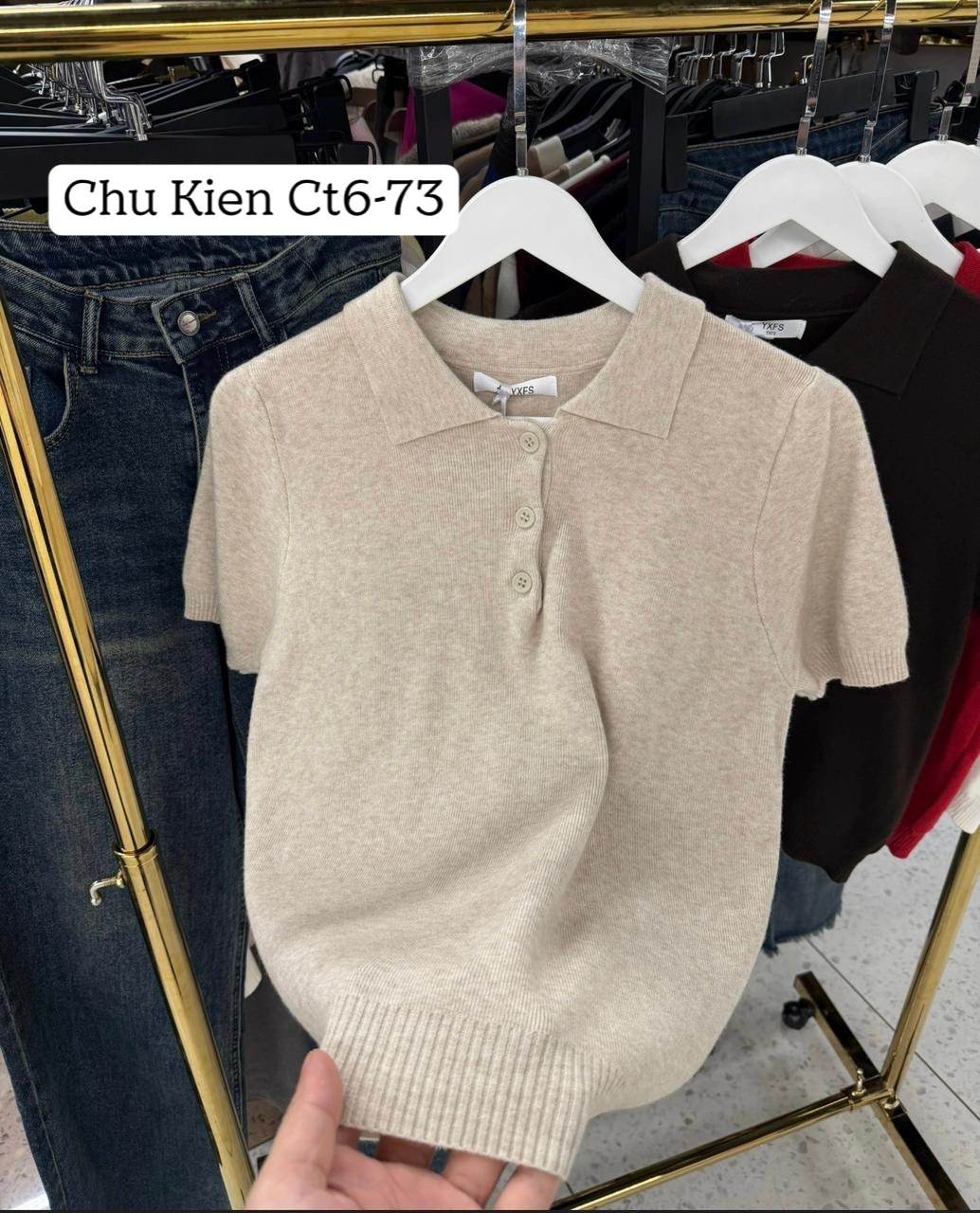 женская кофта,свитер поло,,стильный свитер,джемпер женский gloria jeans gsw005764 коричневый