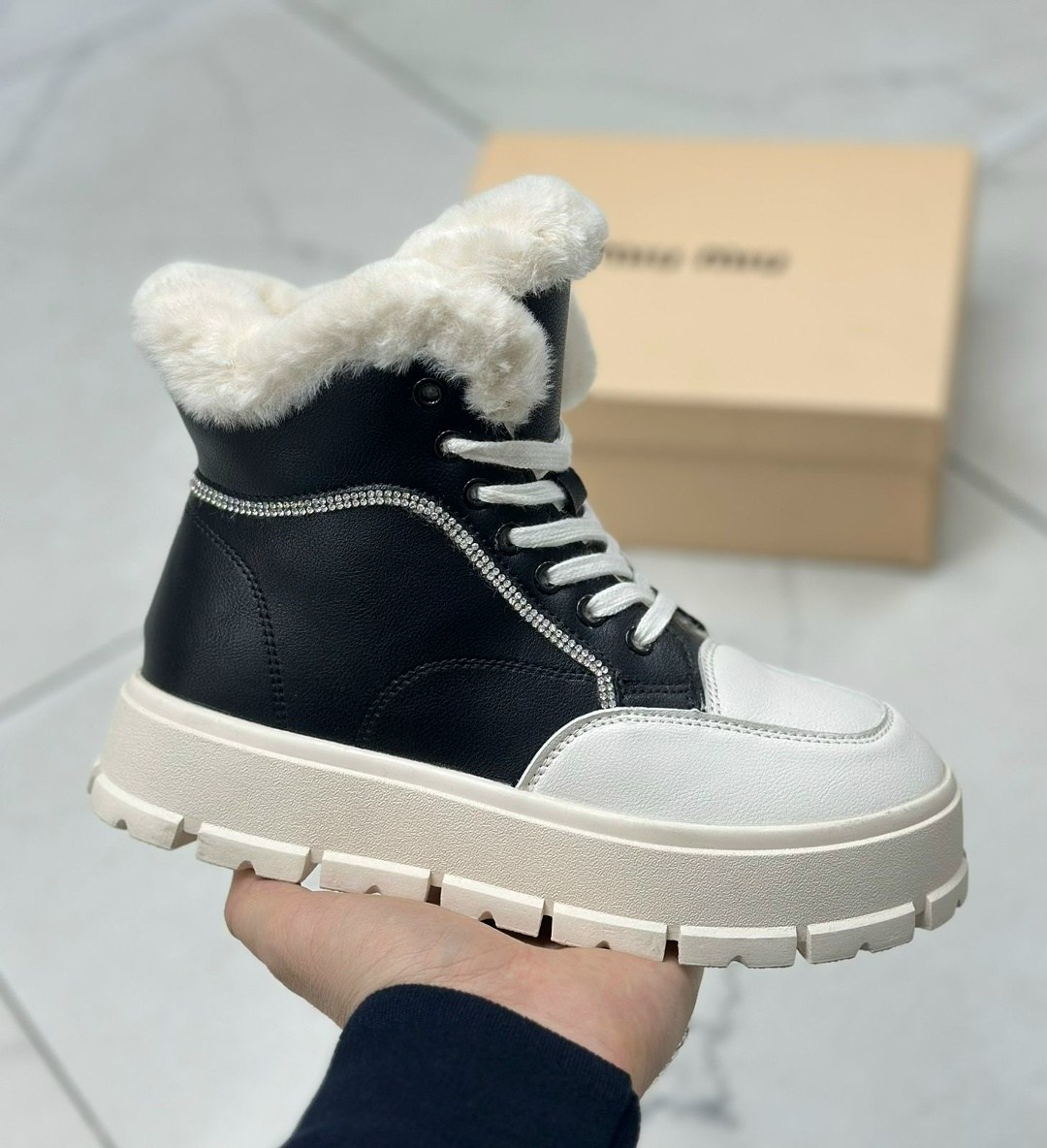 ,женская зимняя ,ботинки женские тёплые 2025г,зимние женские ботинки,кроссовки зимние женские