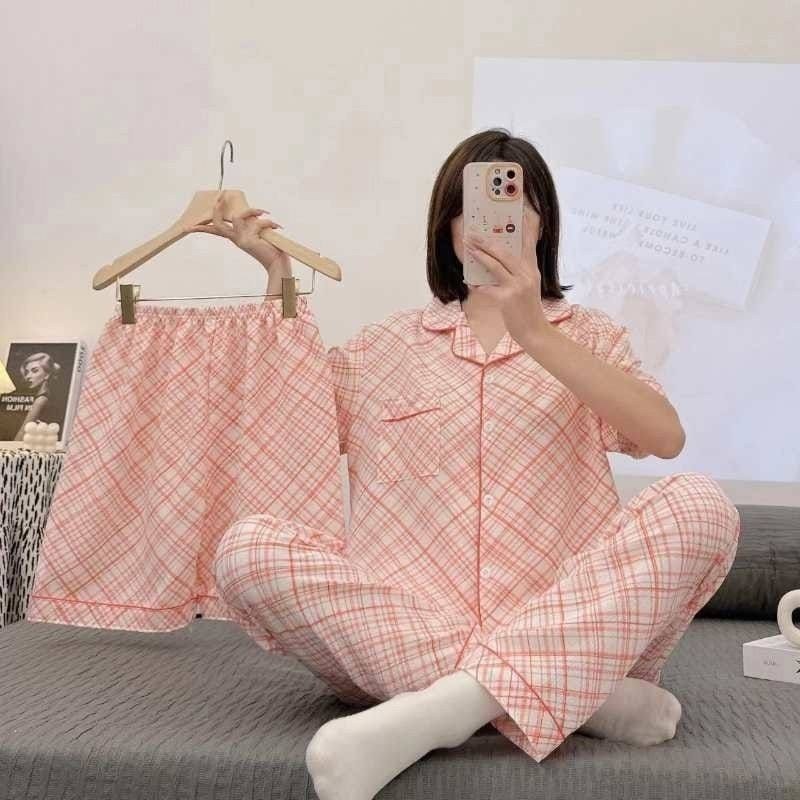 комплект женской пижамы,пижамы женски,свободные пижамы для девушек,пижама женская тройка,комплект пижама