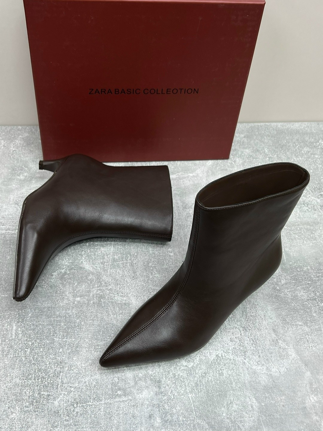 ботильоны демисезонные остроносые на высоком каблуке bati 304308520,ботильоны женские,женские ботильоны с острым носком,модные женские кожаные ботильоны с острым носком,кожаные женские ботильоны с ост