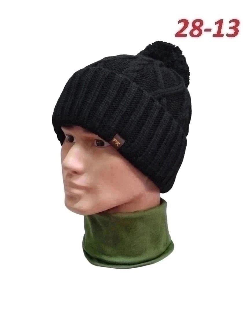 шапка мужская,мужская шапка с помпоном,шапка мужская зима,мужская вязаная шапка,шапка мужская зимняя