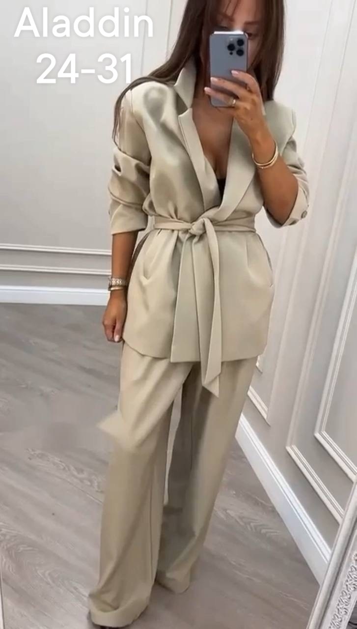 брючный костюм,женский брючный костюм,брючный костюм элегантный,костюм женский с брюками палаццо,брючный костюм из шелка армани