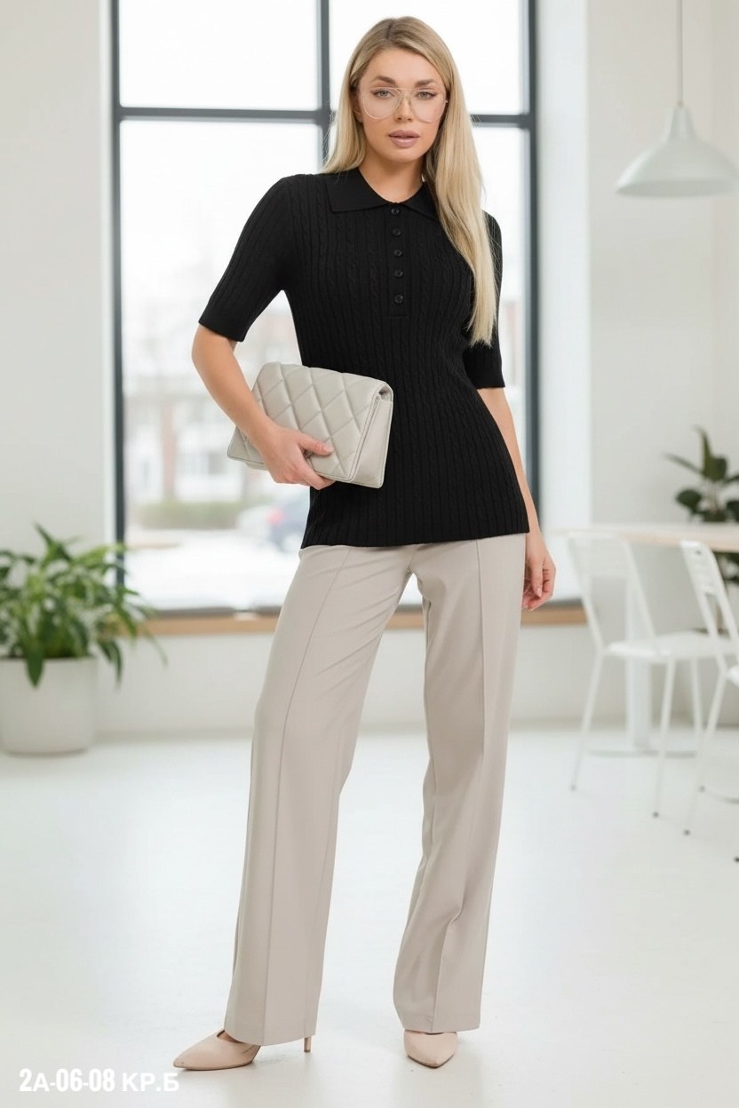 трикотажное поло женское,поло zarina 4327620820-37 женское темно-серое размер m,трикотажные,джемпер,женские поло вязаные