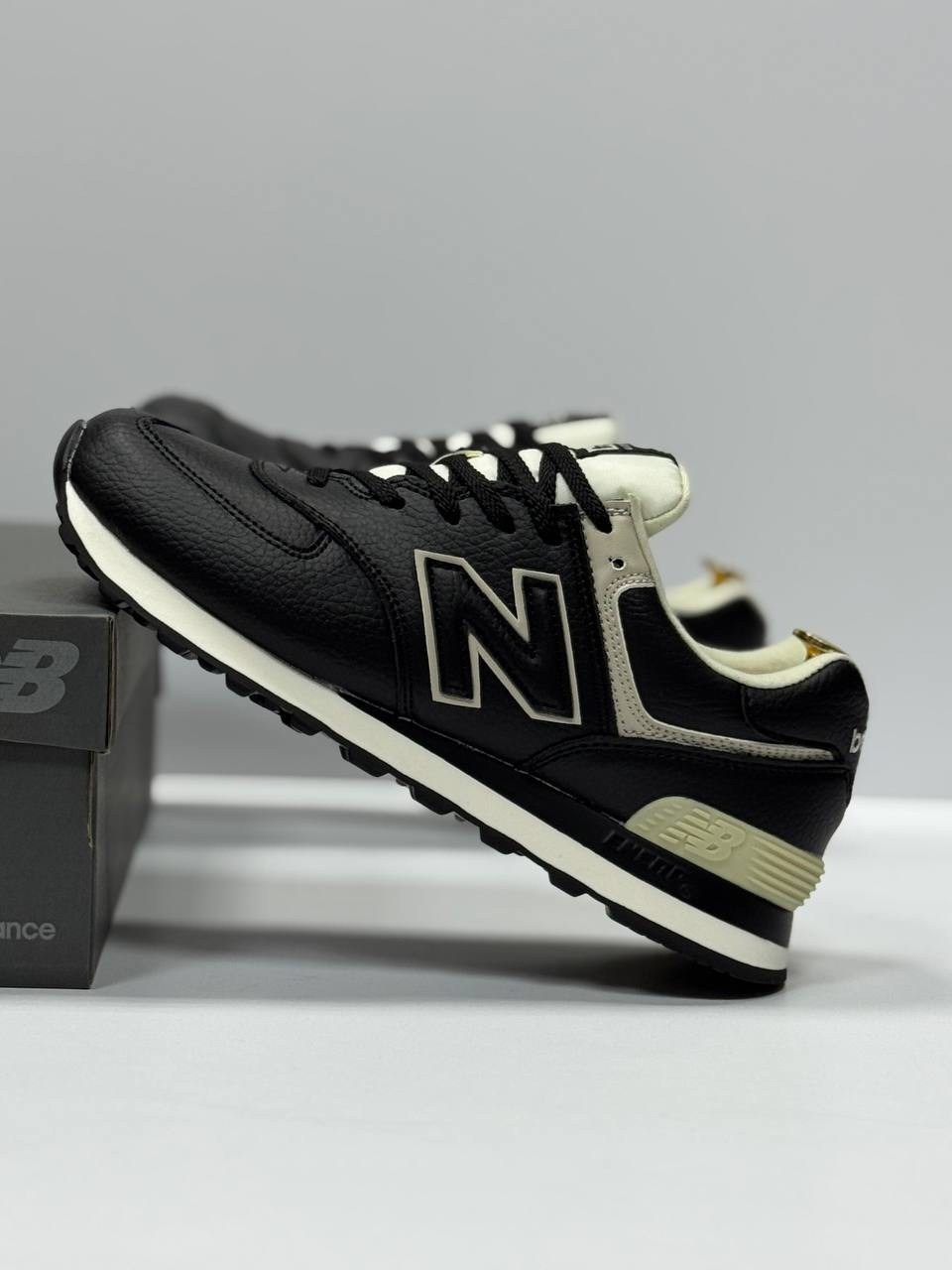 кроссовки new balance 574,кроссовки мужские new balance,кроссовки new balance,new balance 574 черные,new balance 574 кожаные