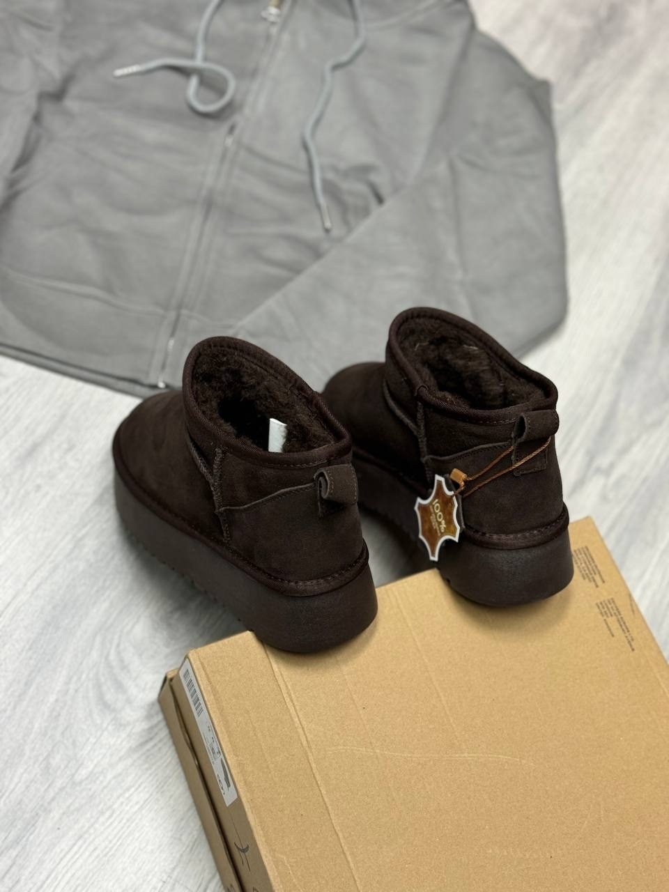 ,женские зимние угги на меху,угги женские,угги коричневые,угги