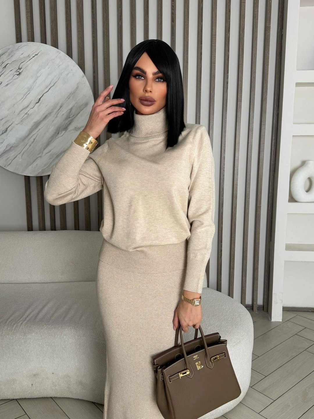 вязаный костюм с юбкой для женщин,вязаный костюм с юбкой,трикотажный костюм с юбкой,шерстяной костюм женский с юбкой,вязаный костюм женский с юбкой