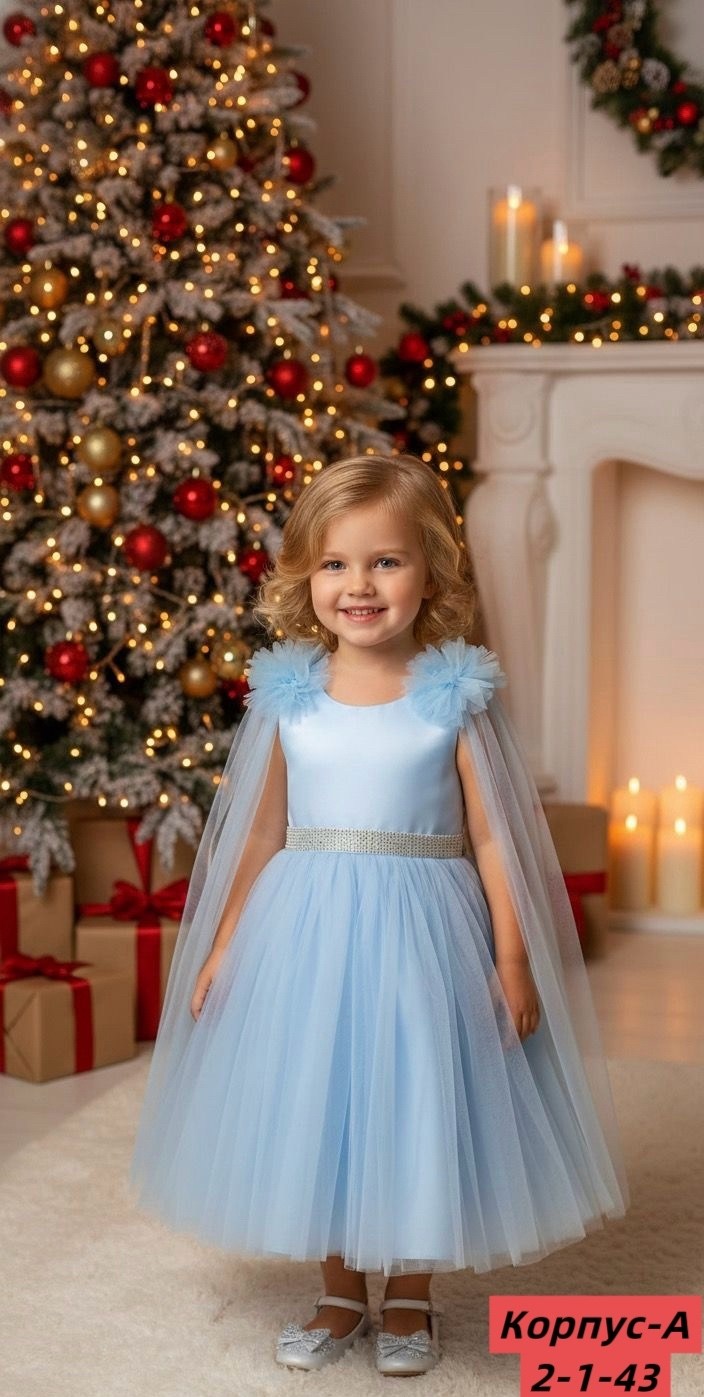 новогоднее платье для девочки,детское платье,платье на девочку,нарядное платье,платье снежинка для девочки