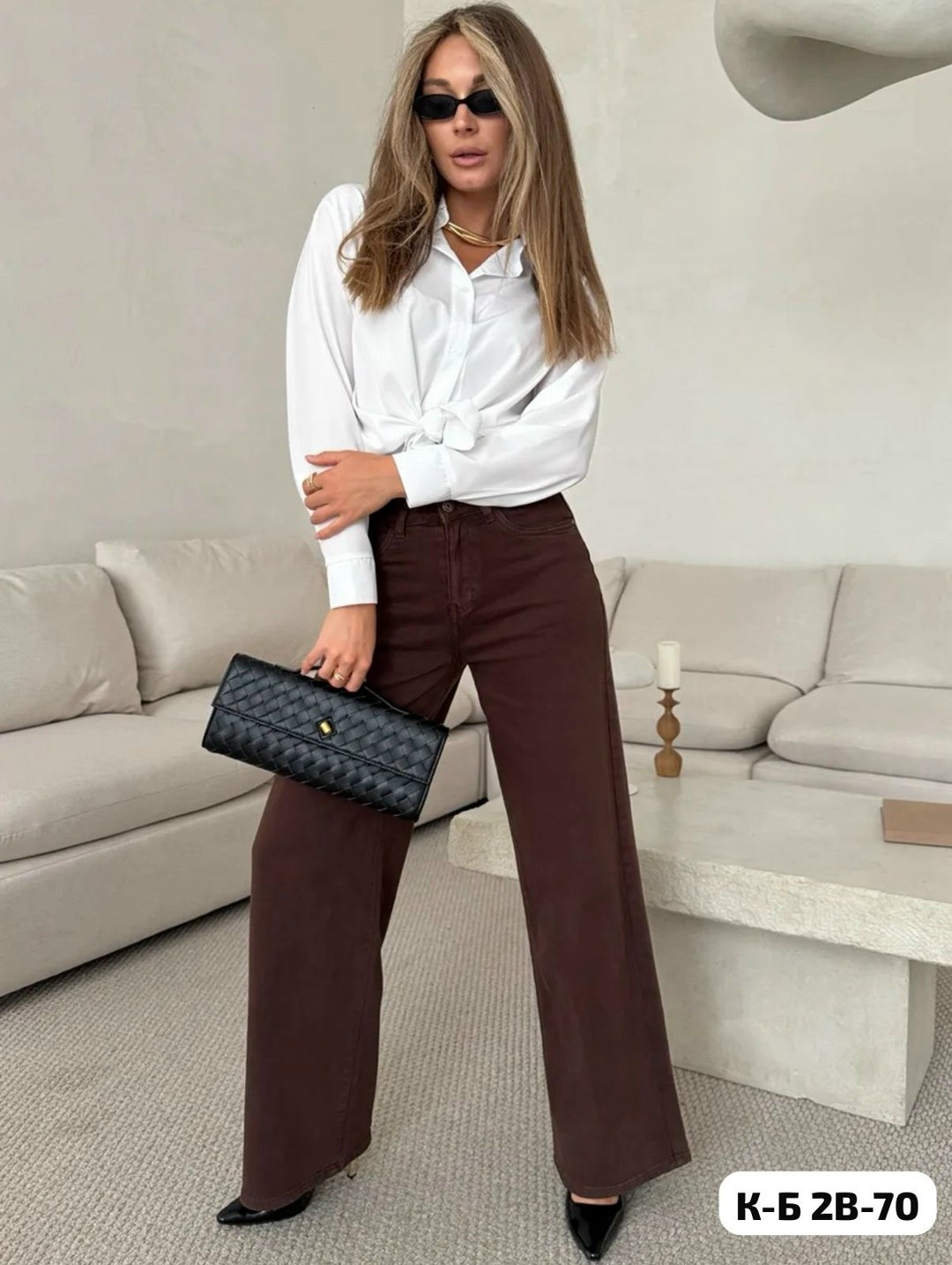 брюки вельвет yimeite коричневые,брюки коричневые микровельвет shinelbrend,брюки вельветовые прямые широкие с высокой посадкой renzoria,коричневые джинсы женские,брюки женские широкие