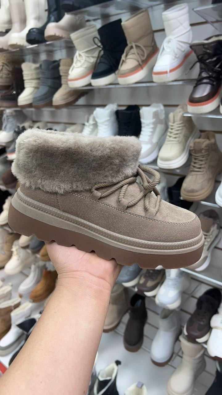 ,ботинки угги зимние натуральные на меху и платформе,угги женские, женская зимняя,угги женские зимние