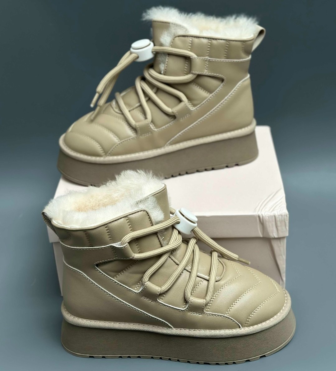 дутики непромокаемые зимние на платформе birkabrand,,дутики непромокаемые зимние на платформе birkabrand цвет светло-бежевый,дутики зимние на платформе,дутики непромокаемые зимние на платформе bi