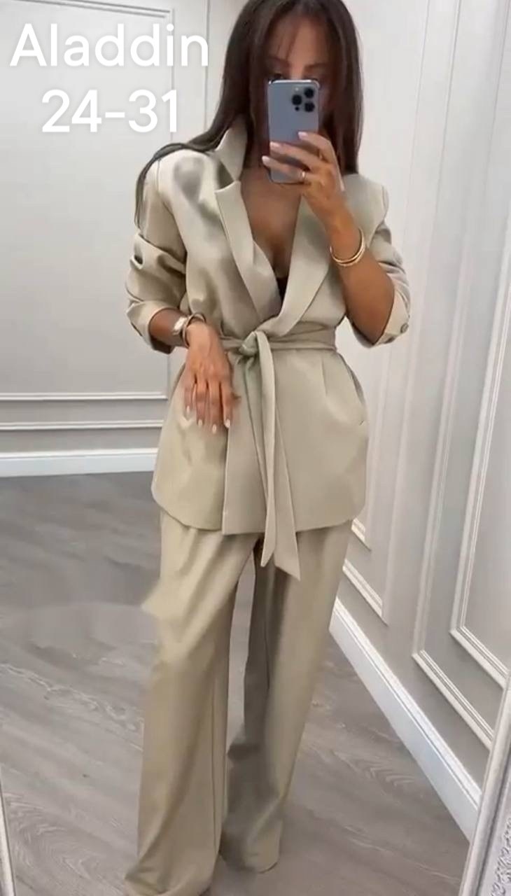 брючный костюм,женский брючный костюм,брючный костюм элегантный,костюм женский с брюками палаццо,брючный костюм из шелка армани