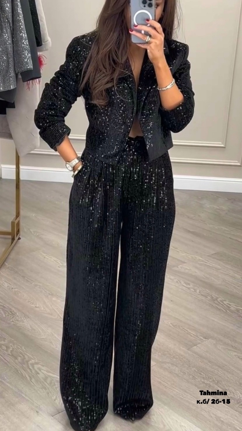 костюм с пайетками,блестящий брючный костюм,костюм блестящий,костюм классический,блестящий брючный костюм женский