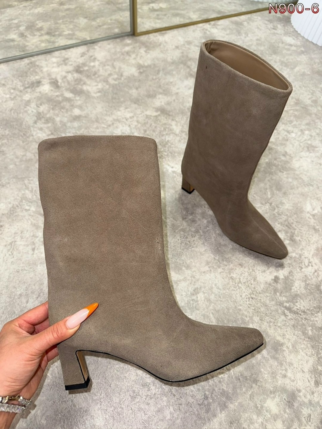 женские сапоги,замшевые ботильоны,ботильоны женские, женская,замшевые ботинки