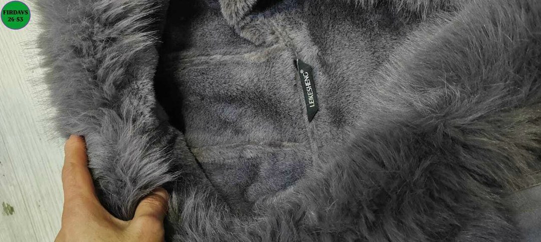 женская дубленка,стильная дубленка,серая дубленка,дубленка с мехом,дубленка