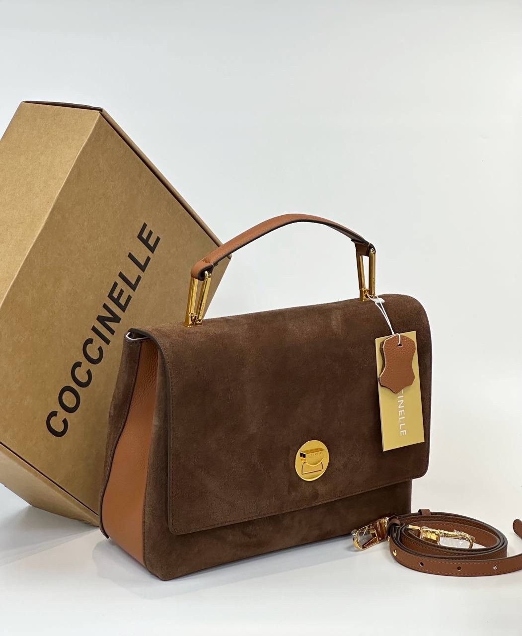 сумка coccinelle liya suede,замшевая сумка,замшевая сумка coccinelle,сумка женская замшевая,сумка coccinelle