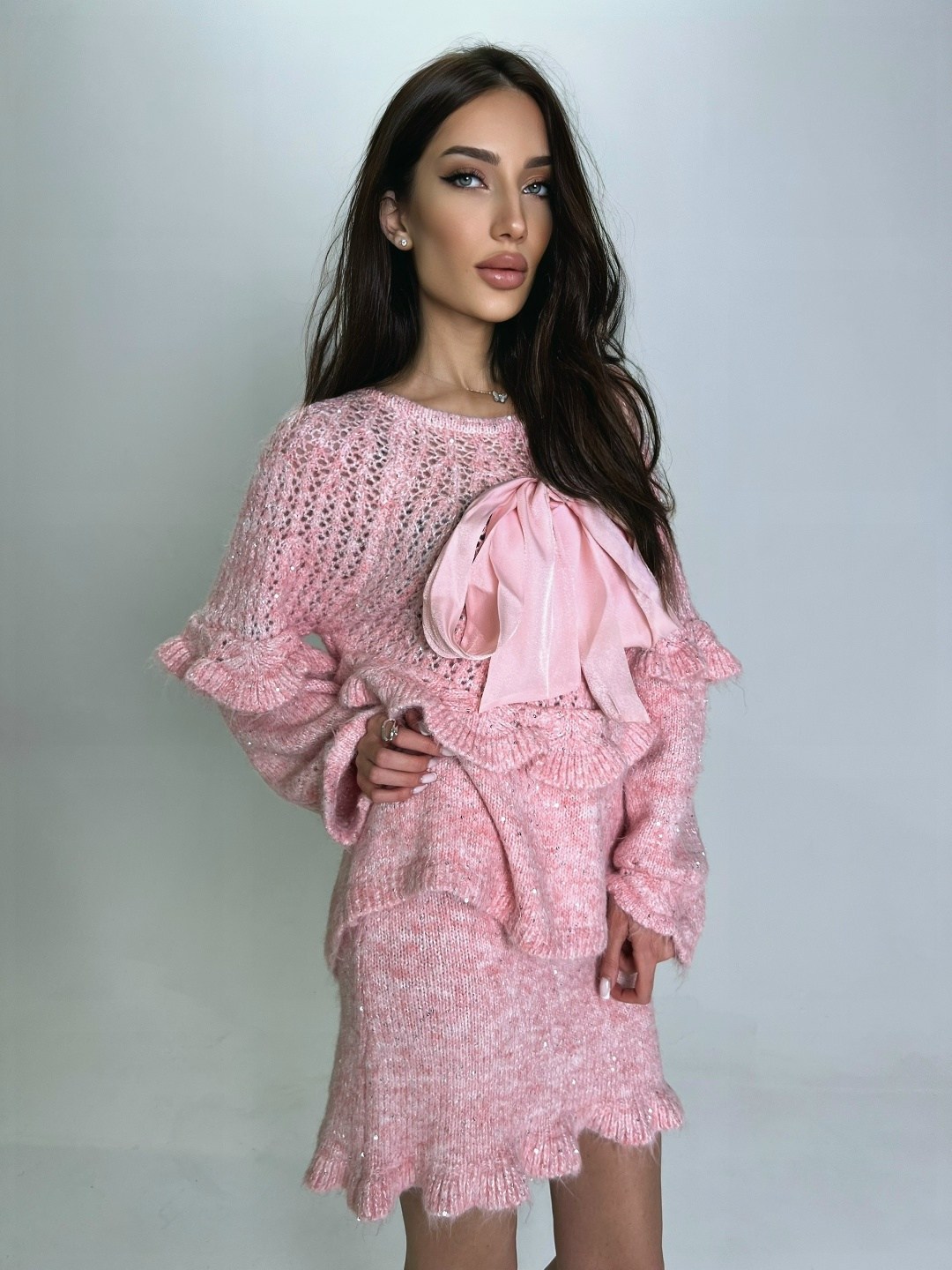 твидовый костюм с юбкой,костюм твидовый,женский костюм,женский костюм с юбкой,платье модное